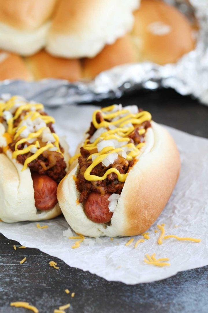 Coney Island hot dogs