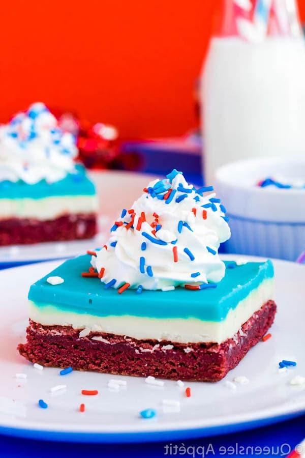 patriotic brownies