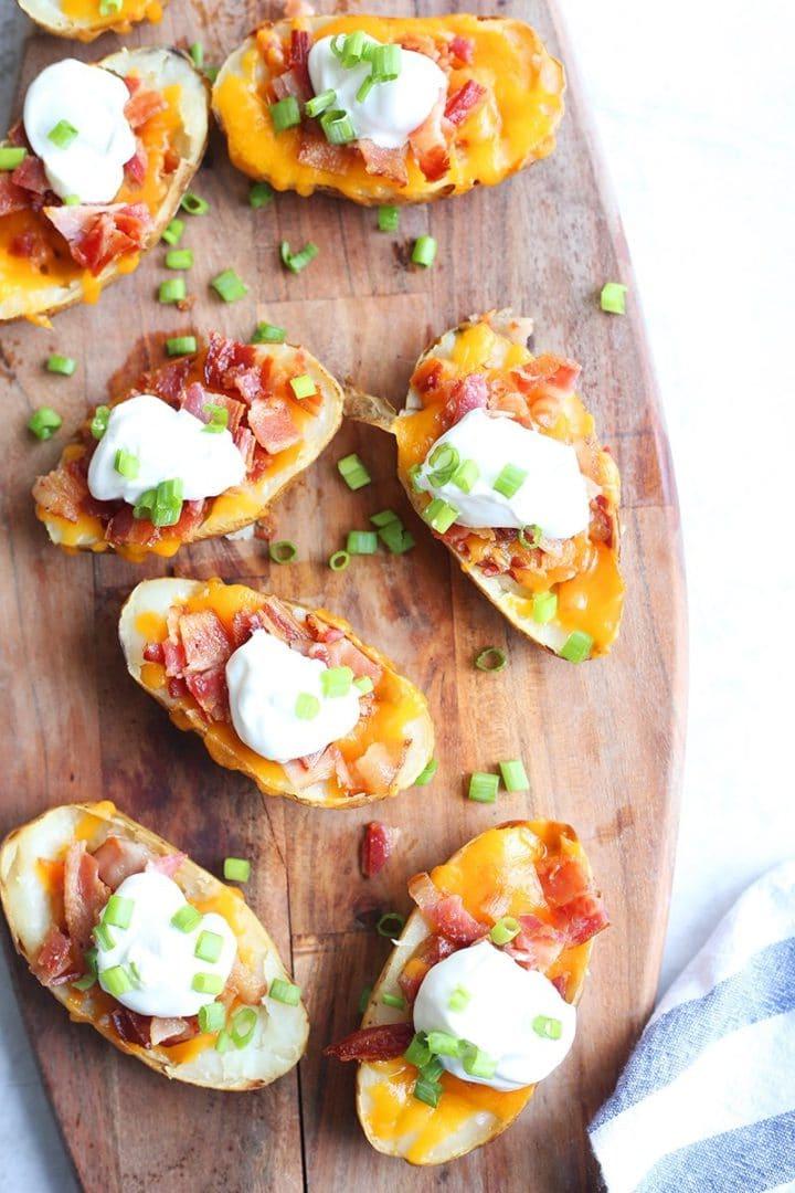 loaded potato skins