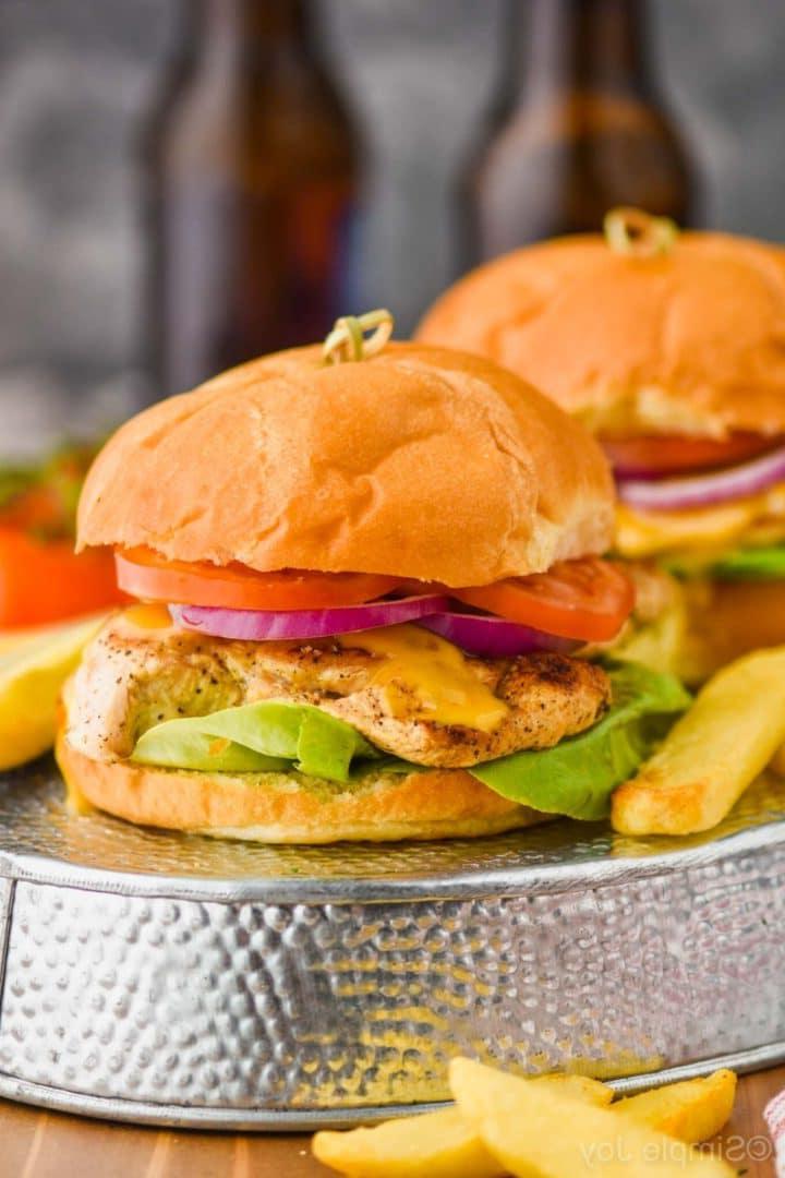 grilled chicken sandwiches