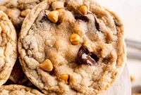 Irresistible Chocolate Butterscotch Chip Cookies