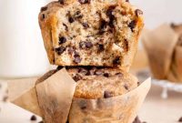 Irresistible Jumbo Cinnamon Chocolate Chip Muffins