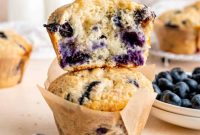 Ultimate Sourdough Discard Blueberry Muffins