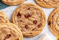 Espresso Sea Salt Chocolate Chip Cookies