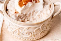 Cozy Maple Cinnamon Rice Pudding