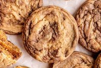 Simple Chewy Peanut Butter Nutella Cookies