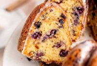 Irresistible Blueberry Sour Cream Coffee Cake