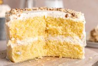 Delicious & Easy Homemade Almond Cream Cake