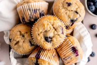 Irresistible Blueberry Banana Muffins