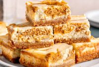 Creamy Pumpkin Cheesecake Bars