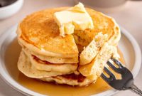Pillowy Kefir Pancakes
