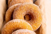 Simple Baked Pumpkin Doughnuts