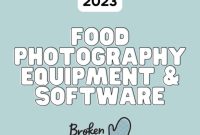 Essential Food Photography Equipment and Software
