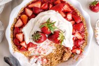 Luscious Strawberry Cream Cheese Pie