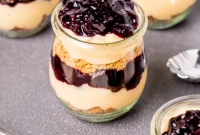 Blueberry Cream Pie Bliss Jars