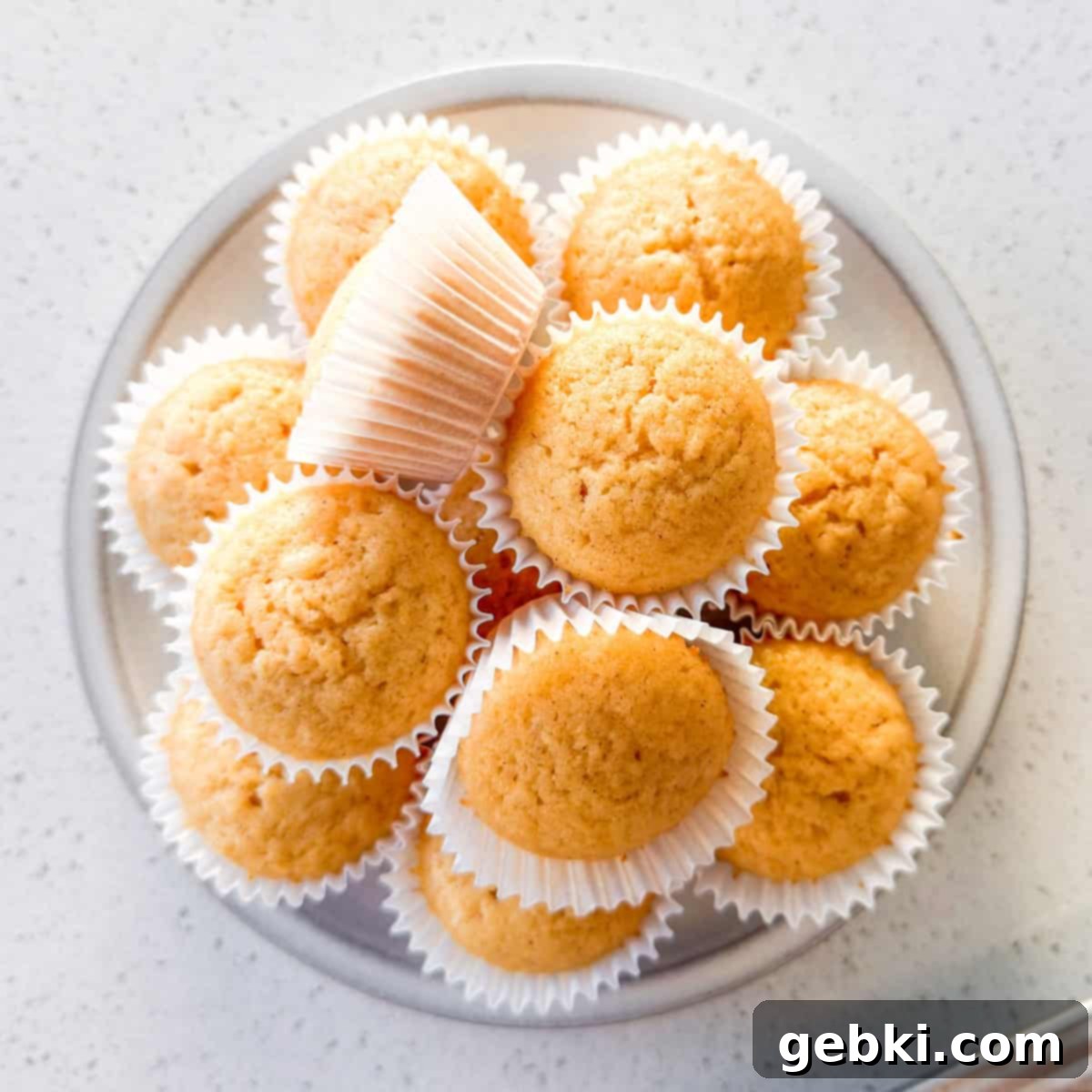 Mini Honey Muffins
Tiny Honey Bites of Joy 2 Mini honey muffins stacked on a plate, showcasing their golden-brown tops and delightful texture.